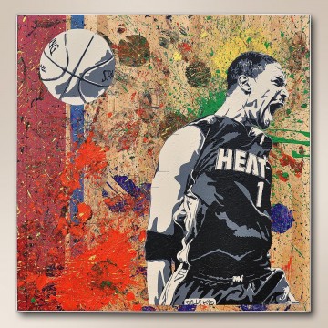 印象派 Painting - バスケットボール 14 印象派